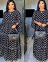 Dubai Maxi African Print Abaya Gowns